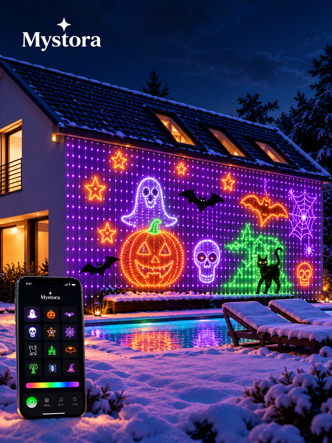 🎃 Mystora™ Halloween LED Lights